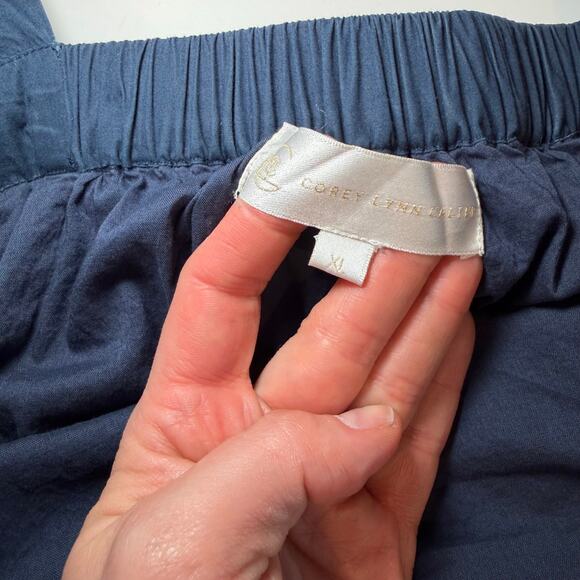 Corey Lynn Calter Ophelia Mini Dress | Organic Cotton Size XL Coastal Boho - Picture 14 of 15